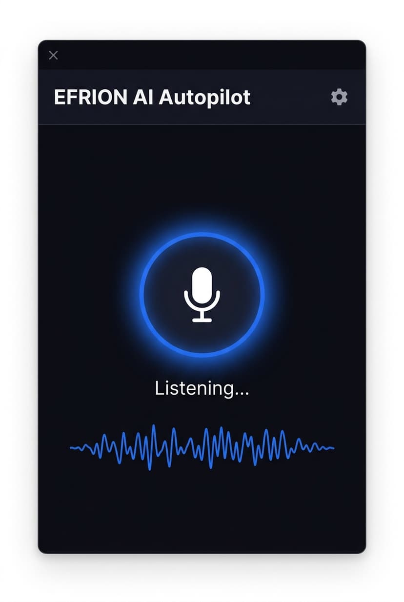 EFRION Chrome Extension popup